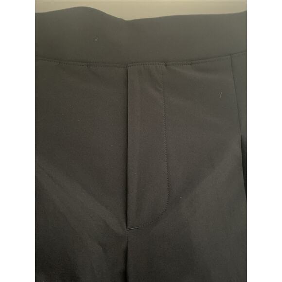 Athleta Wide Leg Pants Black Pockets Career Casual Size 12 - Picture 5 of 7